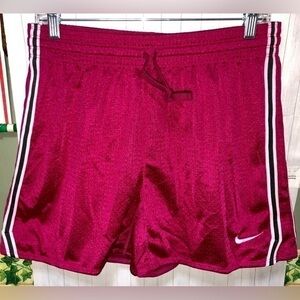 ☄️Nike Magenta Mesh Sport shorts